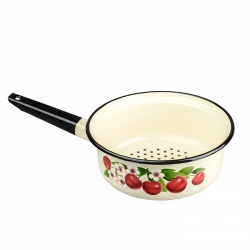 Дуршлаг 1,5 л. металл. ручка /алюм./ 41404-082/4